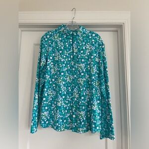 IBKUL like new golf pullover XL Drink Glass Pattern